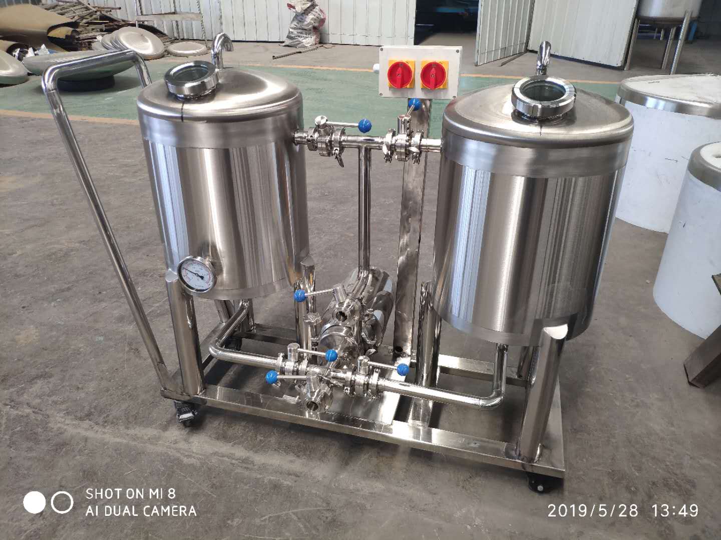 豪魯啤酒設備清洗系統(tǒng)